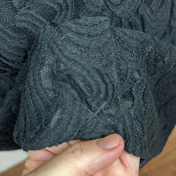 NWOT Lord & Taylor  lace covered pencil skirt - Picture 5 of 8